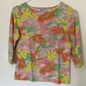 Lily Pulitzer 3/4 Sleeve Top